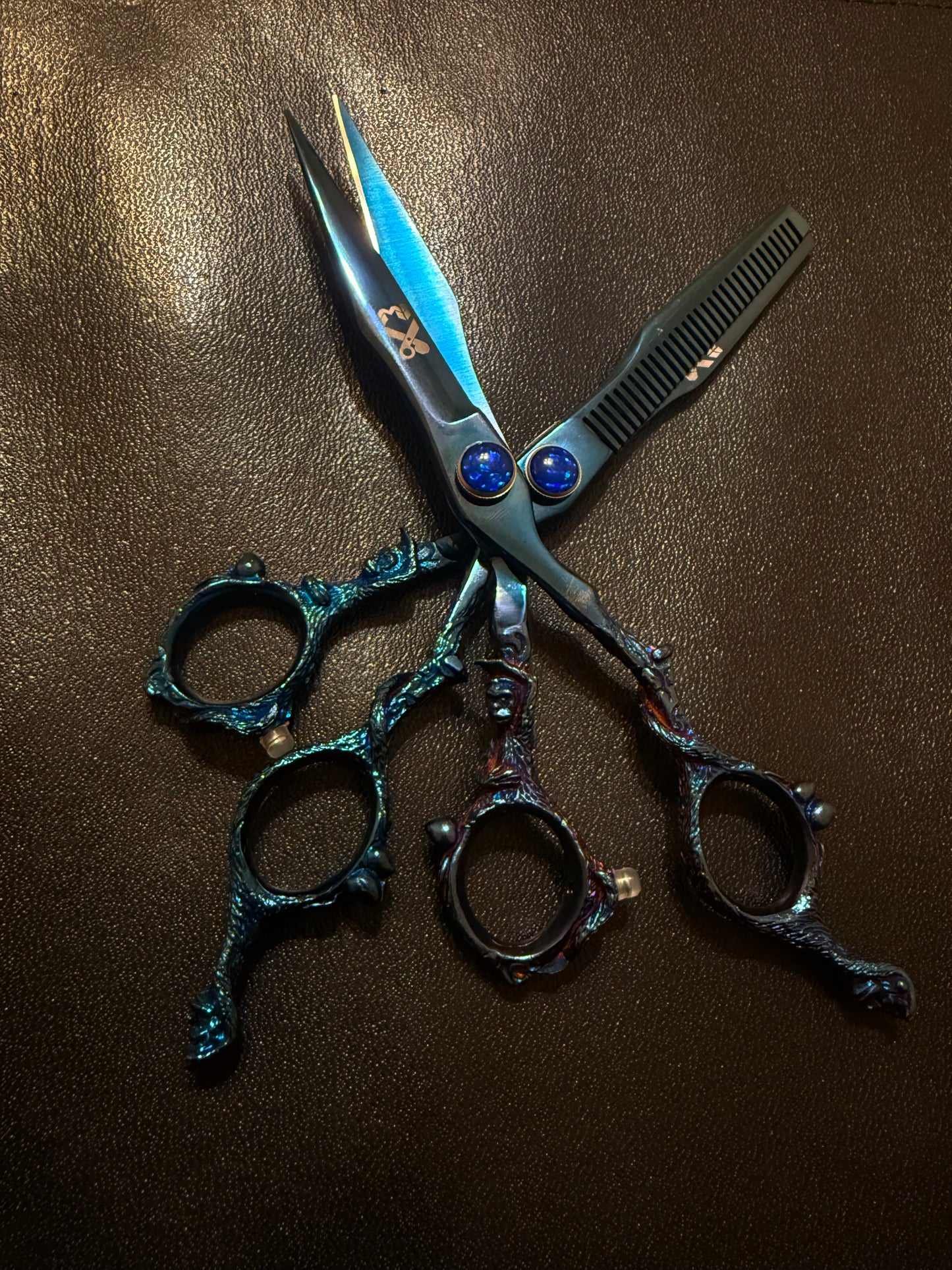 Blue Mizaru Shear Thinner Set