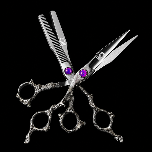 Silver Mazaro Shear Thinner Set