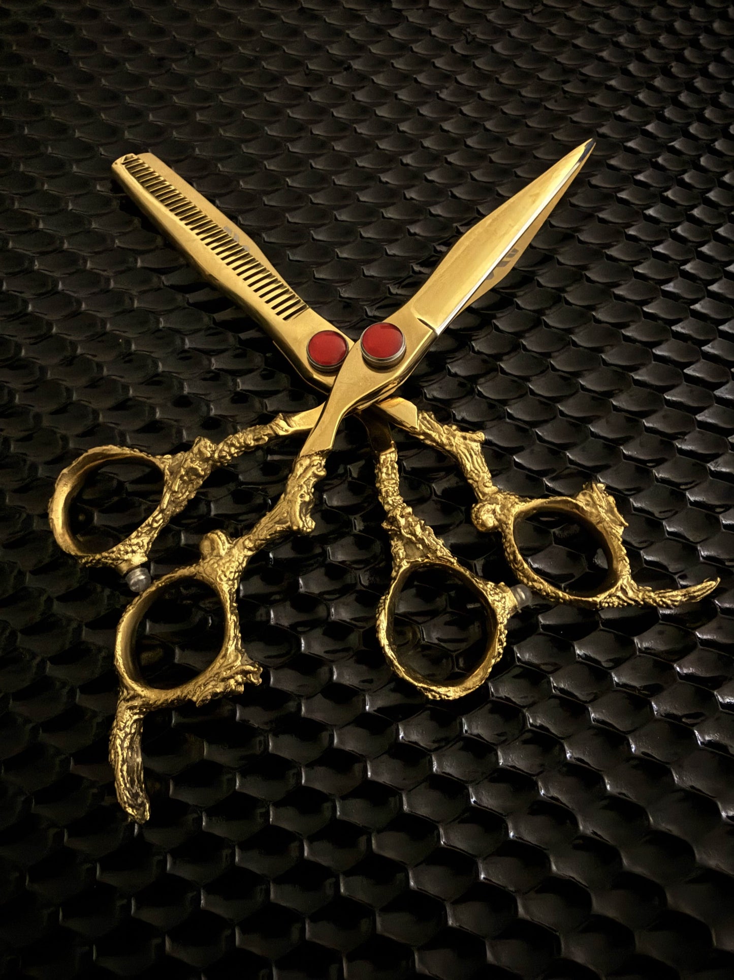 Golden Dragon Head Shear Thinner Set