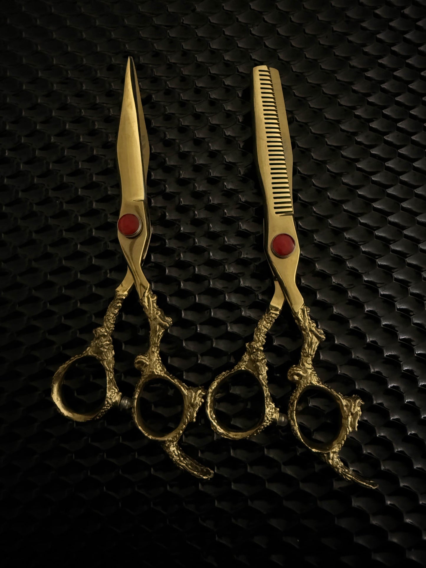 Golden Dragon Head Shear Thinner Set